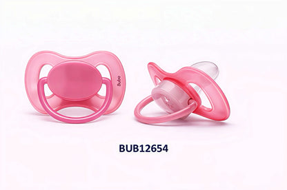 BUBA Chupeta Comfort Tam. 1 – Anatômica para Bebe 0-6m Azul BUB12653 - Rosa BUB12654