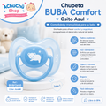 💚 BUBA Chupete Comfort Osito Talla 1 - 0-6m Azul BUB12655