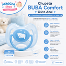 💚 BUBA Chupete Comfort Osito Talla 1 - 0-6m Azul BUB12655