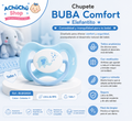 💚 BUBA Chupete Comfort Elefantito Talla 1 (0-6m) Azul BUB12659 /  Rosa BUB12660
