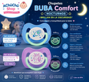 💚 BUBA Chupete Comfort Nocturno Talla 1 ( 0-6m) 🚀Cohete BUB12661 / 🦄 Unicornio BUB12662