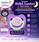 💚 BUBA Chupete Comfort Nocturno Talla 1 ( 0-6m) 🚀Cohete BUB12661 / 🦄 Unicornio BUB12662