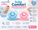 💚 BUBA Chupete Comfort Osito Talla 2 (6-12m) Azul BUB12667 - Rosa BUB12668