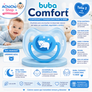 💚 BUBA Chupete Comfort Osito Talla 2 (6-12m) Azul BUB12667 - Rosa BUB12668