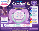 💚 BUBA Chupete Comfort Nocturno Talla 2 (6-12m) Cohete 🚀 BUB12673 / Unicornio 🦄 BUB12674