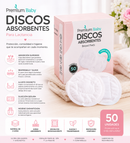 💚 Premium Baby Discos Absorbentes para Lactancia PB-L501 x50 / PB-L502 x100