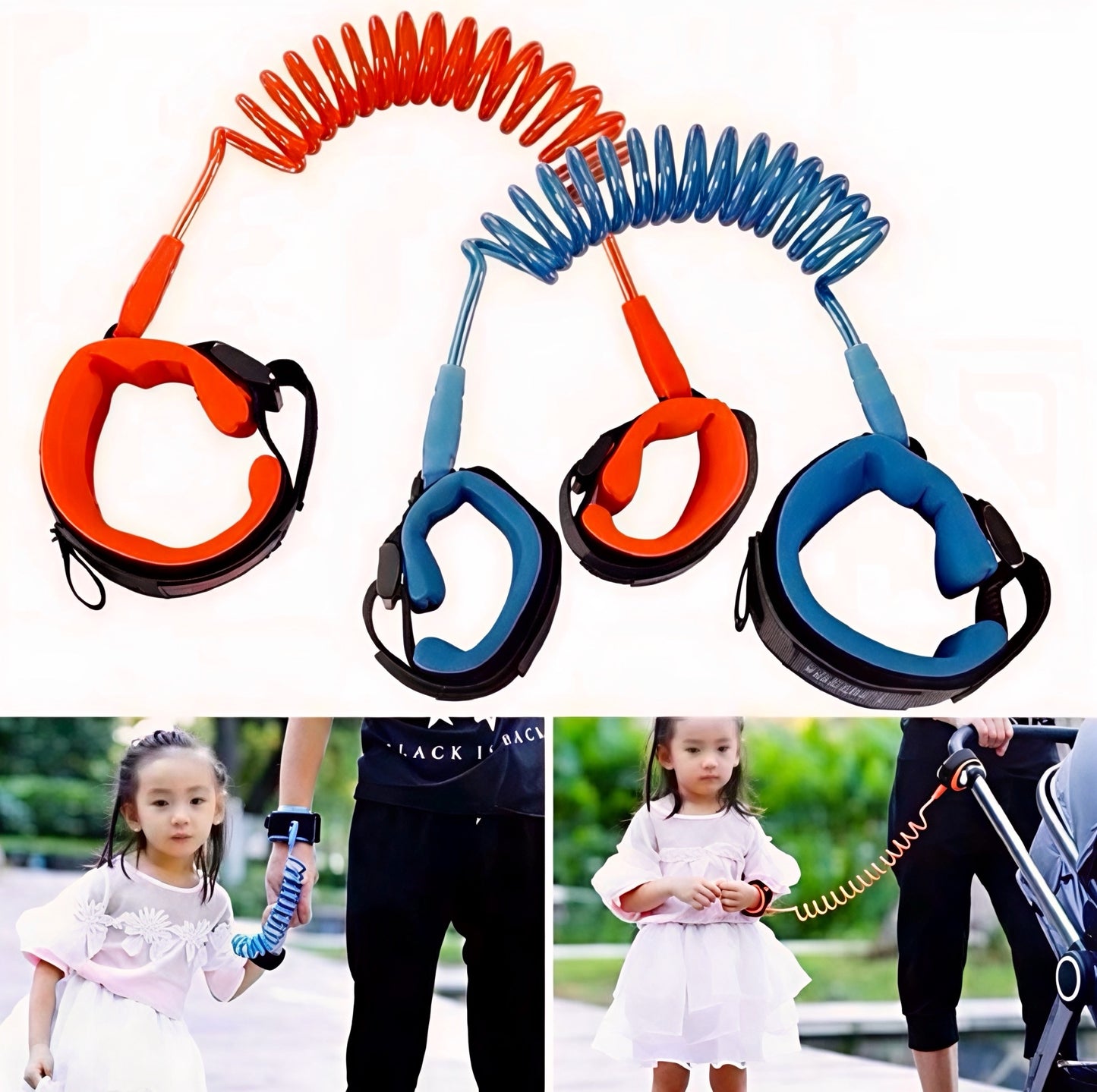 Baby Seguridad de Correa Antipérdida para Niños Naranjado SK-117825