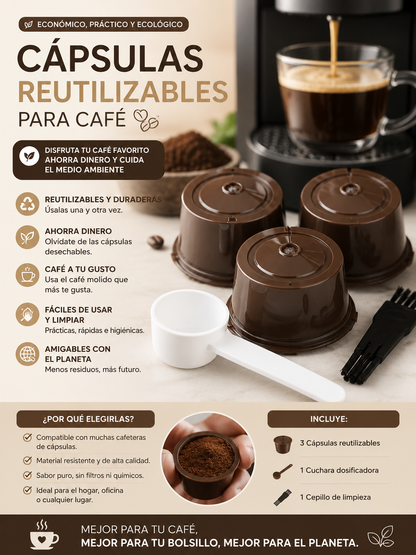 ☕ Cápsulas reutilizables para café 3 - 8003506