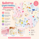 Baberos de algodón impermeables para bebé
A393236 🩷👶✨