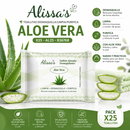 Alissa’s Toallitas Desmaquillantes Aloe Vera x25 Unidades - AL25 - 836768 🌿