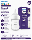 💚 Philips Avent Biberón Natural Response Transparente 125ml
AVSCY900/01 - 8720689007467