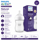 💛 Philips Avent Biberón Natural Response Transparente 240ml
AVSCY903/01 - 9006729