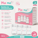 💚 Mua Mua Botellas de Almacenamiento para Leche Materna x4 – 150 ml - 546206