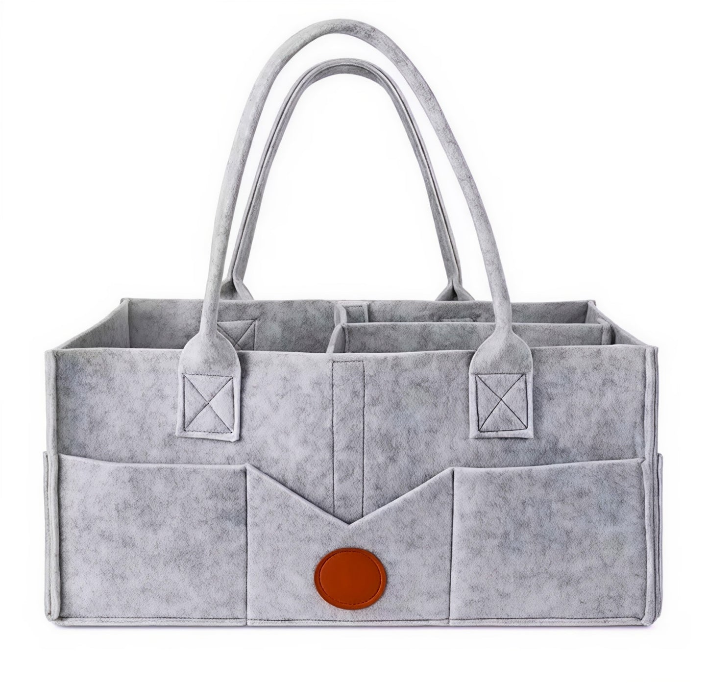Bolsa Organizador de Pañales y Accesorios para Bebé – Fieltro Premium con Múltiples Compartimentos MM0913