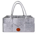 Bolsa Organizador de Pañales y Accesorios para Bebé – Fieltro Premium con Múltiples Compartimentos MM0913