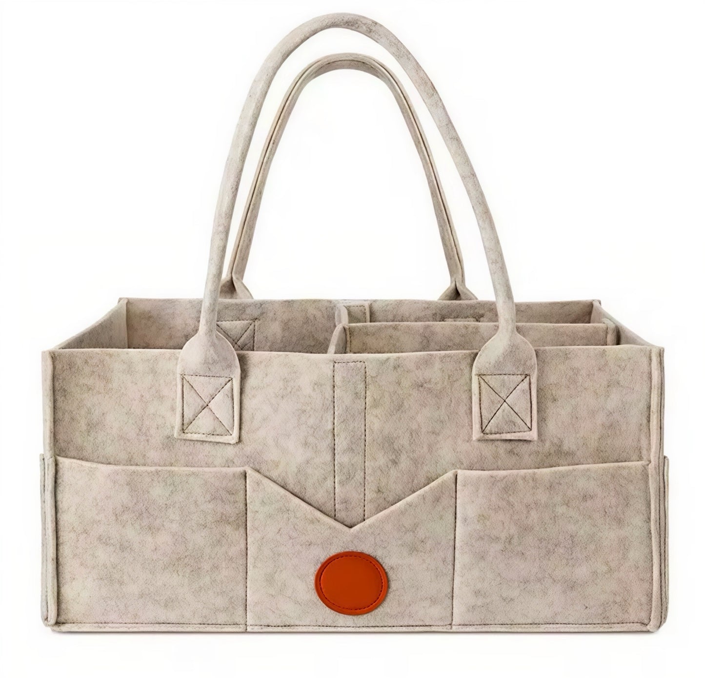 Bolsa Organizador de Pañales y Accesorios para Bebé – Fieltro Premium con Múltiples Compartimentos MM0913