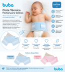 💚 Buba Cinta Térmica Herbal para Cólicos – BUB14186 (Azul) BUB14187 (Rosa)