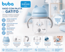 💚 Buba Vaso con Pajita Gatito – 
BUB14455 – Azul
BUB14456 – Rosa