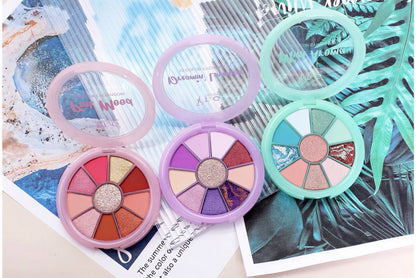 🌸 T&G SOMBRA 10 COLORES CON ILUMINADOR - PE-8054 x24 Box 💛
