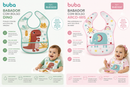 💚 Babero con Bolsillo Dino BUB13239 🦖 - Arcoíris BUB13241 🌈