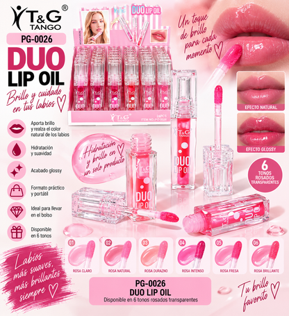 💋 T&G DUO LIP OIL PG-0026 x24 Box 💛