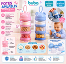 💚 Buba Recipientes Apilables para Leche en Polvo y Snacks – 
BUB16234 – Rosa
BUB16235 – Azul