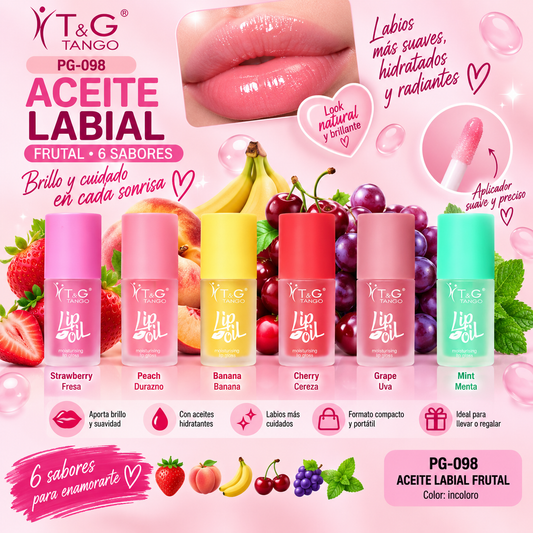 🍓 T&G ACEITE FRUTAL • 6 SABORES PG-098 x36 Box 💛