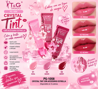 ⭐ T&G CRYSTAL TINT CON ACCESORIO ESTRELLA PG-1008 x24 Box 💛