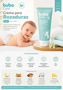 💚 Buba Care para Bebés
Buba Crema para Rozaduras 100g
BUB16562