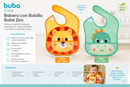 💚 Buba Babero con Bolsillo Zoo
🦁 León – BUB17073
🦖 Dino – BUB17075