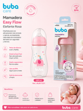 Buba Biberón Easy Flow Nube Rosa 120ml - 270ml - 330ml