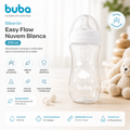 💚 Buba Biberón Easy Flow Nuvem Blanca 120 ml BUB17257 270ml BUB17258 330ml BUB17259