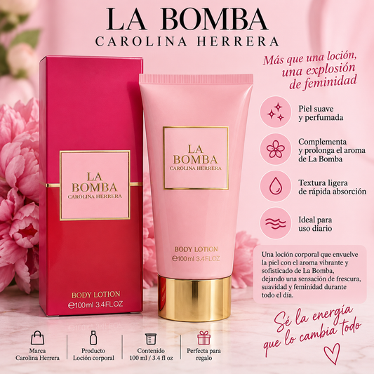 Perfume Body LA BOMBA – Carolina Herrera Body Lotion 100 ml - 111376