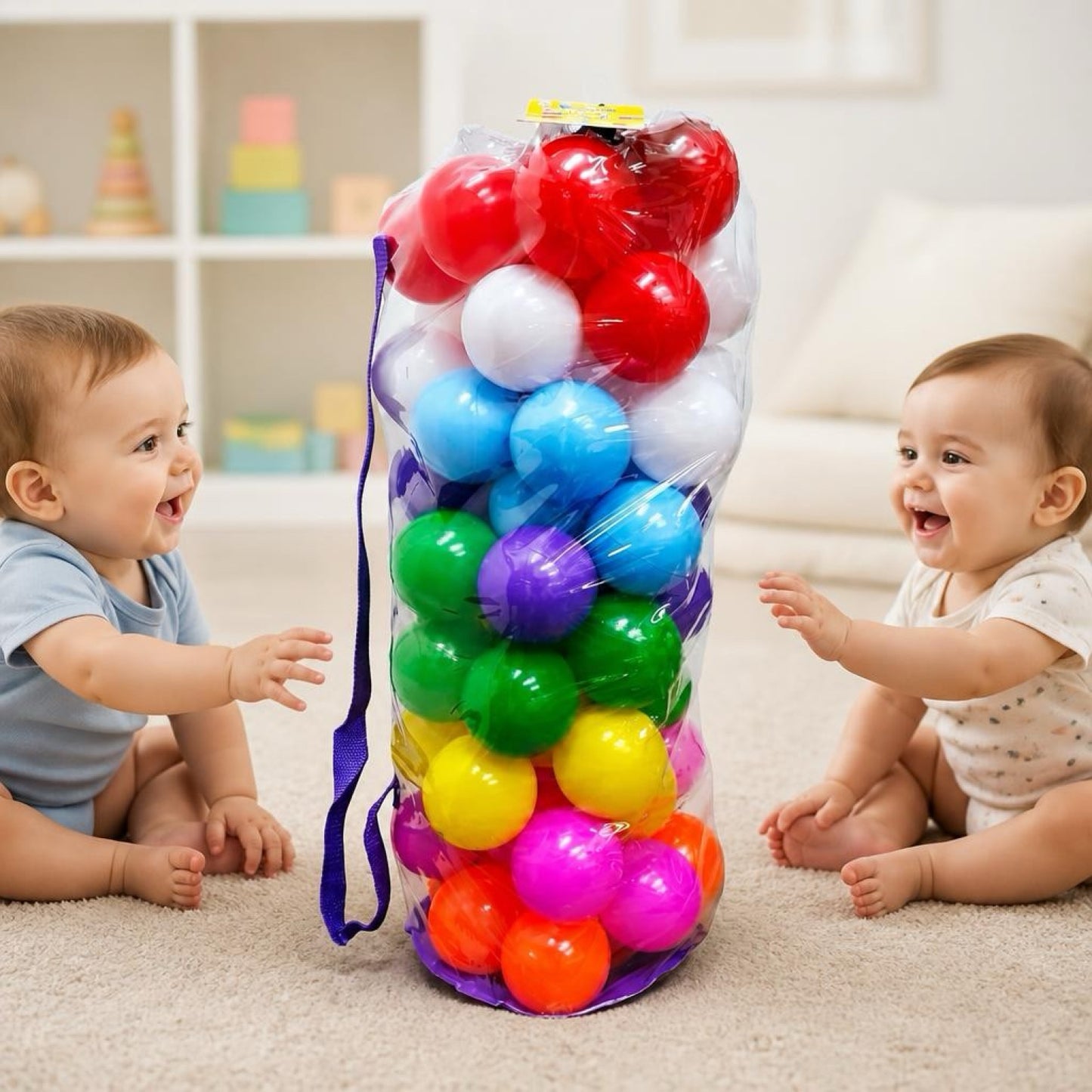 💚 Pelotitas Set de 70 unidades Coloridas para Corral - 230018