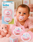 💚 Buba Kit de Chupetas Buba Comfort Elefante Rosa – Tam. 1
BUB21115