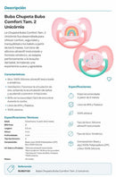 💚 Buba Kit de Chupetas Buba Comfort Tam. 2 Magic Unicornio BUB21120 👶 A partir de 6 meses
