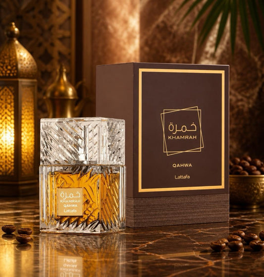 💛 Fragancia Lattafa Khamrah Qahwa Eau de Parfum 100ml - Unissex