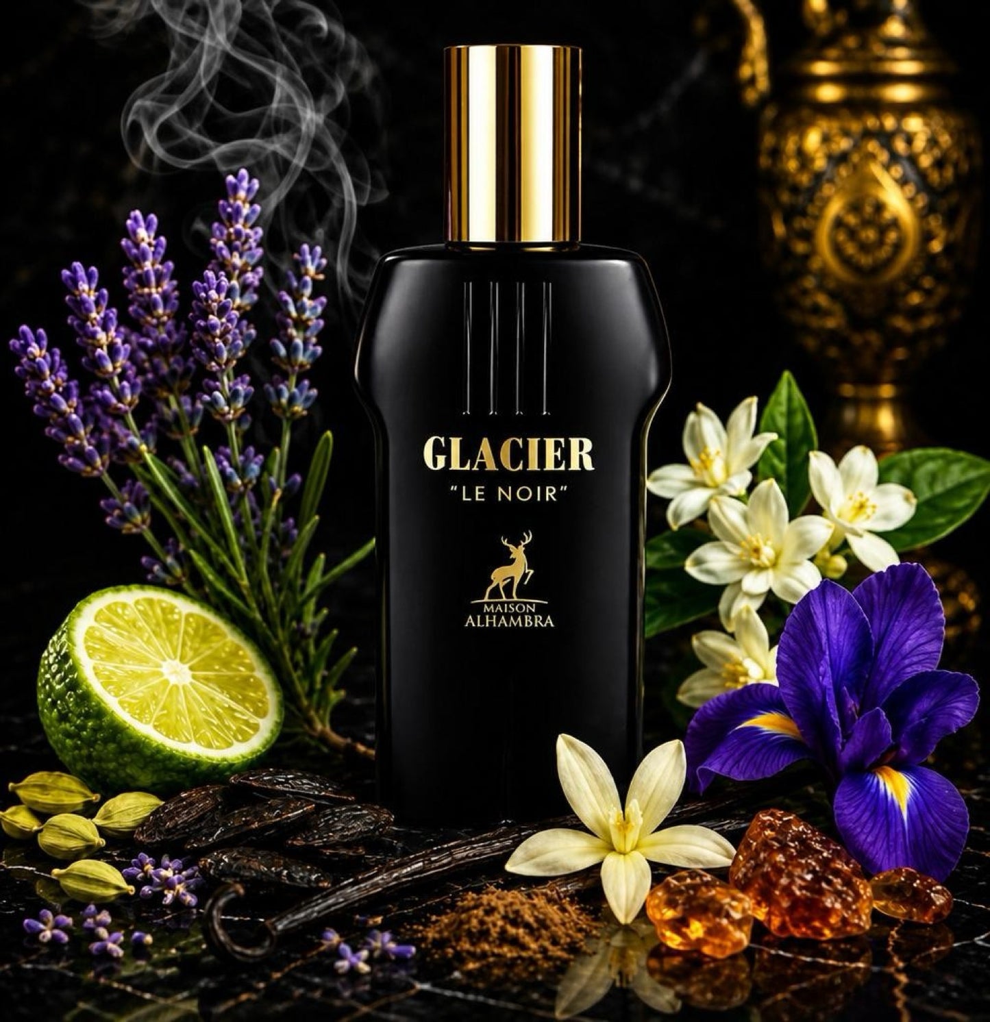 💛 Fragancia Maison Alhambra Glacier Le Noir Eau de Parfum 100 ml