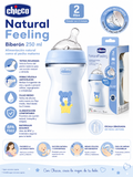 Chicco Biberón Natural Feeling 250 ml 2M+
Colores: Rosa, Azul y Unisex
Ref.: 81323-10 / 81323-20 / 81323-30