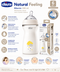Chicco Biberón Natural Feeling 330 ml 6M+
Colores: Rosa, Azul y Unisex
Ref.: 81335-10 / 81335-20 / 81335-30
