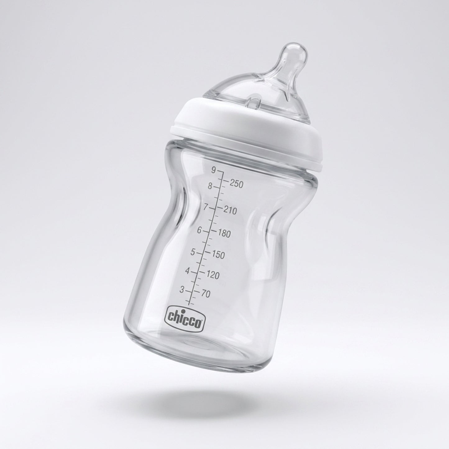 Chicco Biberón Natural Feeling de Vidrio 250 ml 0M+
Ref.: 80623-00 | Cód.: 4074150