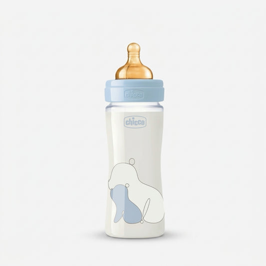 Chicco Biberón Original Touch 330 ml Azul con Tetina de Látex 4M+
Ref.: 121816