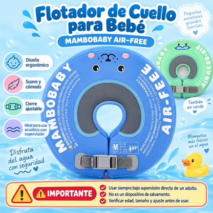 MAMBOBABY – Flotador de Cuello para Bebé 0-12meses  ✨