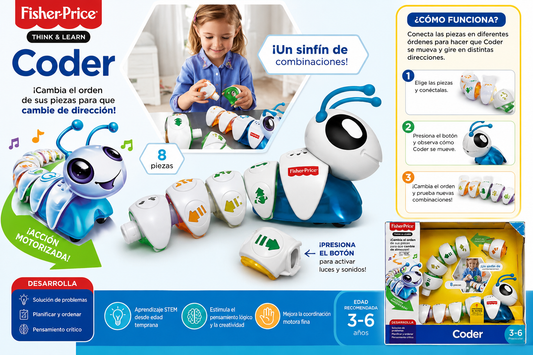 Fisher-Price Think & Learn – Coder Edad 3-6 Años