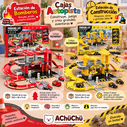 Estación de Bomberos y Parking Infantil - 🚒 MZ480667                      Estación de Construcción y Parking Infantil | 37 piezas          🚧MZ480669 💛