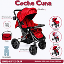 ❤️ Noel & Natty Carrito Cuna Rojo ZH07 ✨