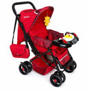 ❤️ Mom-Ezy Carrito Cuna+ Mango Reversible+Bandeja Musical+Mosquitero+Bolsón✨