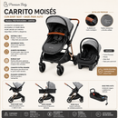 ✨ Premium Baby Carrito Moisés + Baby Seat+Base p/Auto 209700 👶
