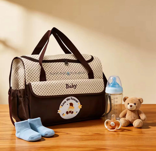 Bolsa Maternal Baby Love 
🤎 Marrón / Beige - 088L - 88942