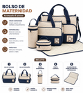 Maternal Bolsa de Mama's  – Set 5 Piezas 💚